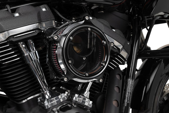 Performance Machine (Pm) - Contrast Cut™ Vision Air Cleaner Kit fits '24 Harley M8 Gen 2 FLHX/​FLTRX/​FLTRXSTSE, '23-'24 FLHXSE/​FLTRXSE Models