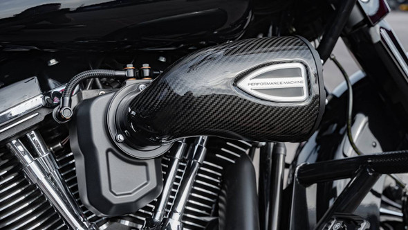 Performance Machine (Pm) - Black Ops™ C4 Series Air Cleaner Kit fits '24 Harley M8 Gen 2 FLHX/​FLTRX/​FLTRXSTSE, '23-'24 FLHXSE/​FLTRXSE Models