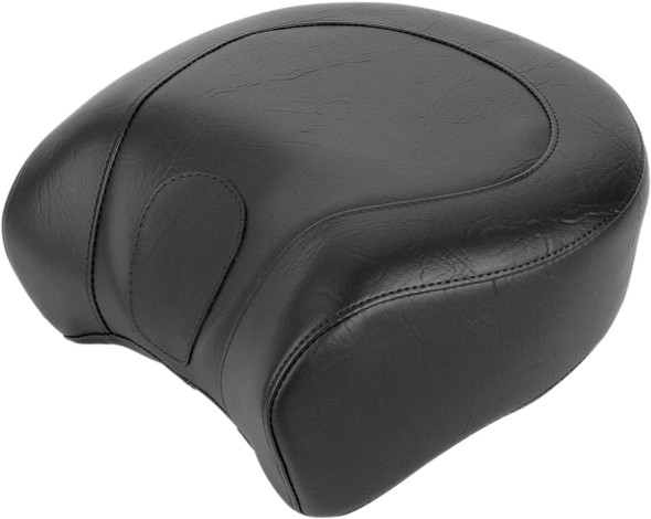 Mustang - Black Smooth Wide Rear Seat fits '99-'03 Dyna Models