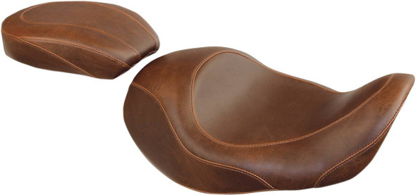 Mustang - 76708 - Wide Tripper Forward Solo Seat - Brown