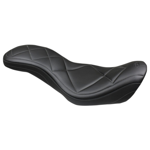 Mustang - Classic Super Tripper Seat fits '06-'17 Dyna Models (Except '14-'17 FXDF)
