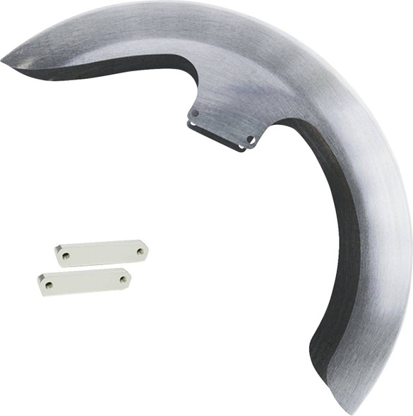 Paul Yaffe Bagger Nation - THICKY-OEM-14L-S - Thicky Front Fender - OEM - 16"-19" Wheel - With Satin Adapters
