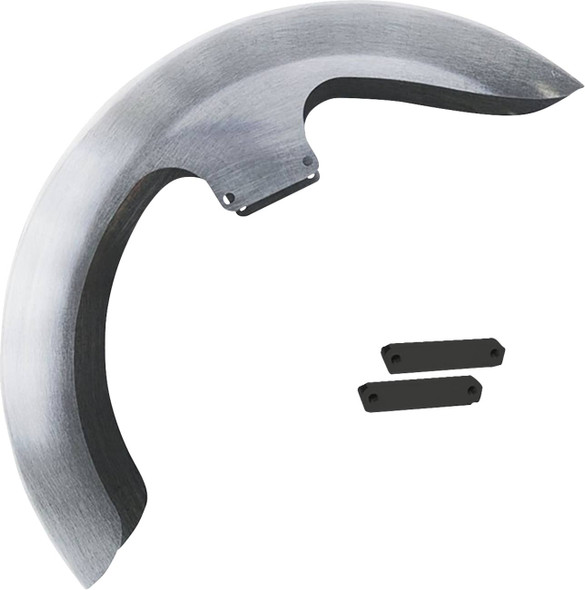 Paul Yaffe Bagger Nation - THICKY26-14L-B - Thicky Front Fender - 26" - With Black Adapters