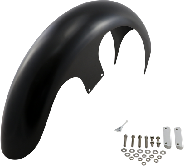 Paul Yaffe Bagger Nation - PYO:DEI26-14L-S - DEI Front Fender - 26" Wheel - With Satin Adapters - Touring Models