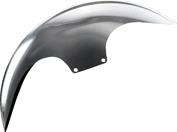 Paul Yaffe Bagger Nation - PYO:CAFE-21-14L-S - Cafe Front Fender - 21" - Satin Adaptors