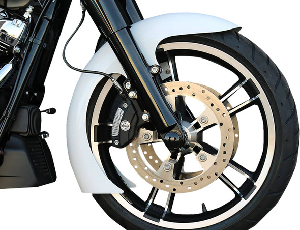 Paul Yaffe Bagger Nation - DEI-OEM-14L-B - DEI Front Fender - OEM - 16"-19" Wheel - With Black Adapters - Touring Models
