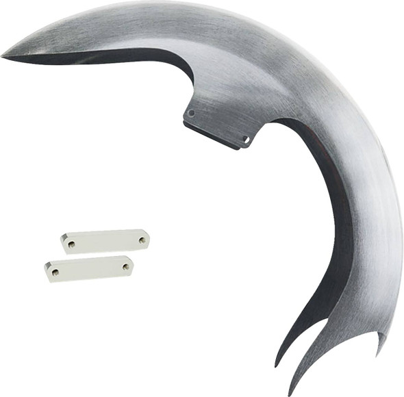 Paul Yaffe Bagger Nation - DEI-OEM-14L-C - DEI Front Fender - OEM - 16"-19" Wheel - With Chrome Adapters - Touring Models
