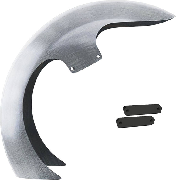 Paul Yaffe Bagger Nation - DEI26-14L-B - DEI Front Fender - 26" Wheel - With Black Adapters - Touring Models