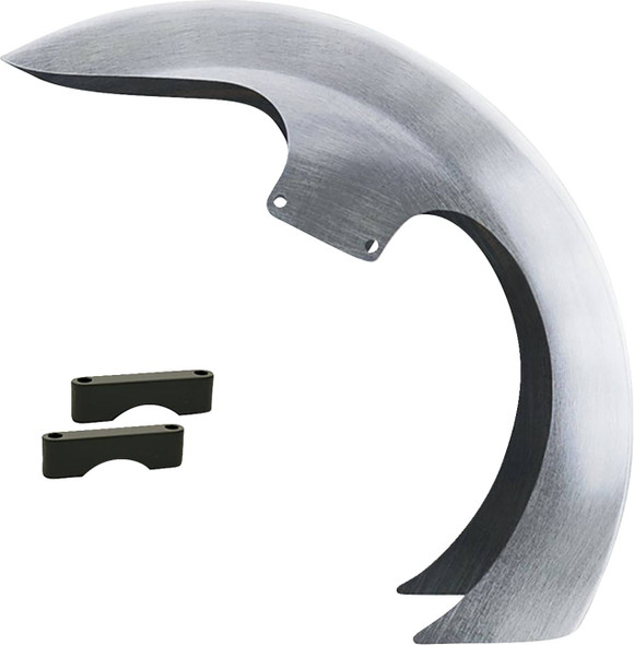 Paul Yaffe Bagger Nation - DEI-OEM-B - DEI Front Fender - OEM - 16"-19" Wheel - With Black Adapters - Touring Models