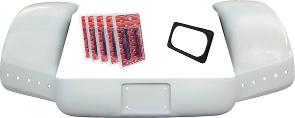 Paul Yaffe Bagger Nation - FPSFK-N-NO-5TB-B - Pro Street Rear Fender - Black Plate Frame - No Outlet