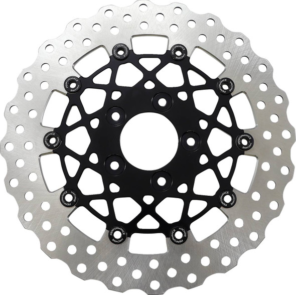 Performance Machine (Pm) - 0133-1538S-B - Speedstar Rotor - Front - 11.5" - Black