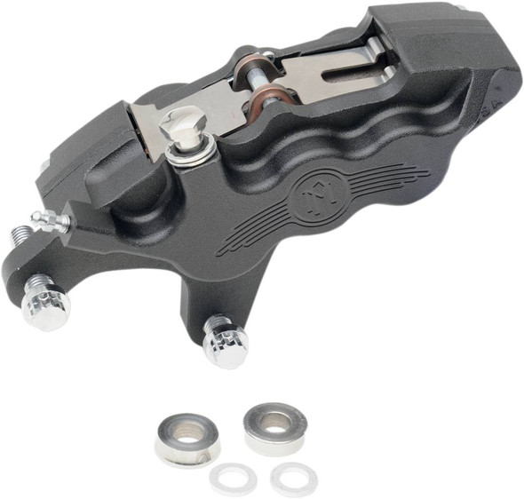 Performance Machine (Pm) - 0051-2915-SMB - 6 Piston Caliper - 11.5" - Left - Black Ops
