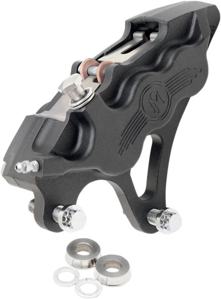 Performance Machine (Pm) - 0051-2917-SMB - 6 Piston Caliper - 13" - Left - Black Ops