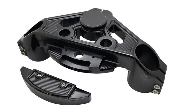 Arlen Ness - 130-007 - Triple Tree - Black - + 2"