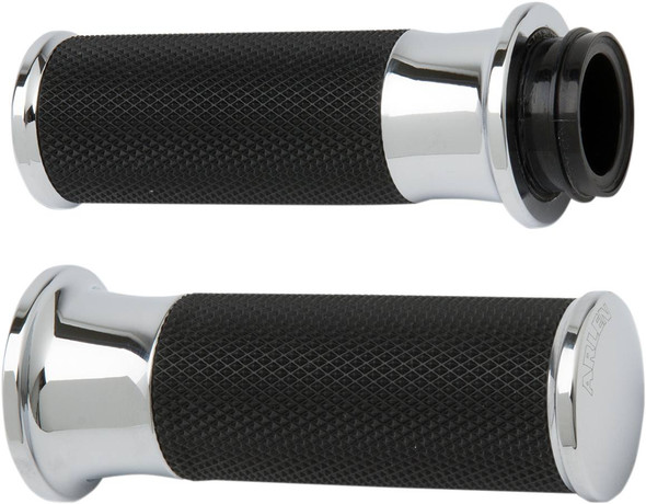 Arlen Ness - 07-320 - Smooth Grips - Cable - Chrome