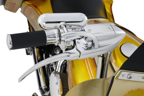 Arlen Ness - 07-322 - Smooth Grips - TBW - Chrome