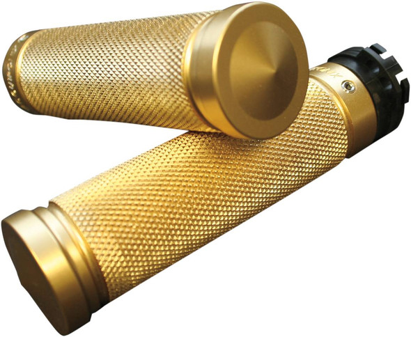 Accutronix - GR100-K5 - Brass Knurled Custom Grips