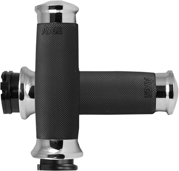 Avon Grips - CC-85-CH - Custom Contour Grips - Chrome