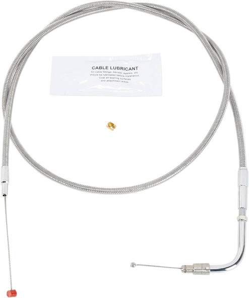 Barnett - 102-30-30017 - Stainless Steel Throttle Cable - '96-'01 Touring