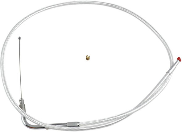 Barnett - 106-30-30015-06 - Platinum Series Throttle Cable - +6" - Dyna/Softail/FXR