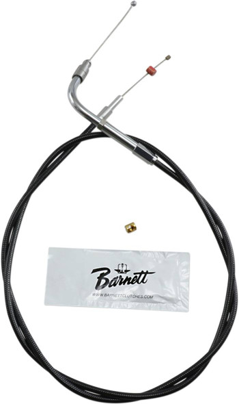Barnett - 101-30-30048-06 - Black Vinyl Throttle Cable - +6" Size - 40" Length