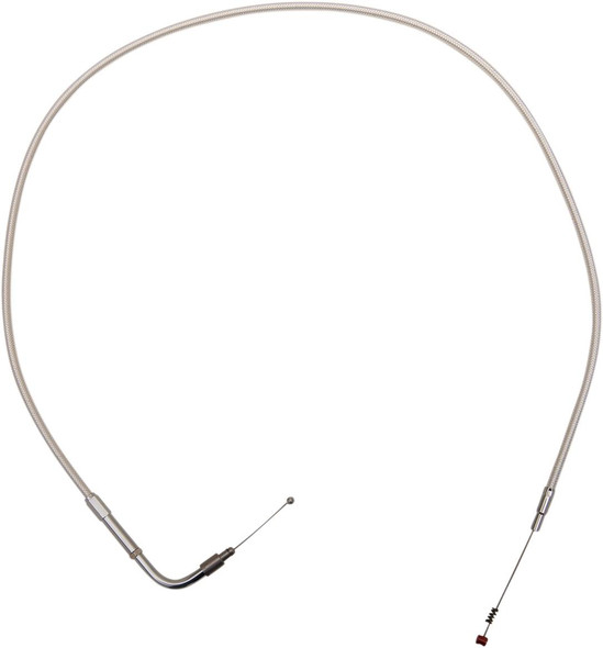 Barnett - 106-30-40015-03 - Platinum Series Idle Cable - +3" - Dyna/Softail/FXR