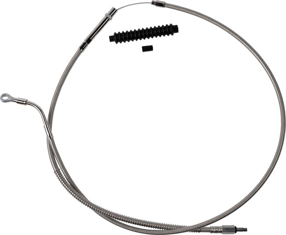Barnett - 102-30-10066 - High-Efficiency Stainless Steel Clutch Cable for Harley-Davidson - Standard - '21-'24 FLH