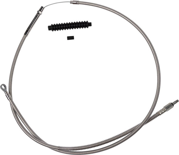 Barnett - 102-30-10062-6 - High-Efficiency Stainless Steel Clutch Cable for Harley-Davidson - +6" - '18-'23 Softail