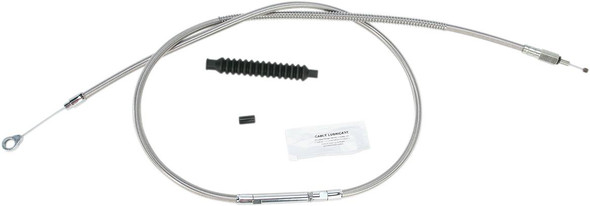 Barnett - 102-30-10032-06 - High-Efficiency Stainless Steel Clutch Cable for Harley-Davidson - +6" - '06-'16 Dyna