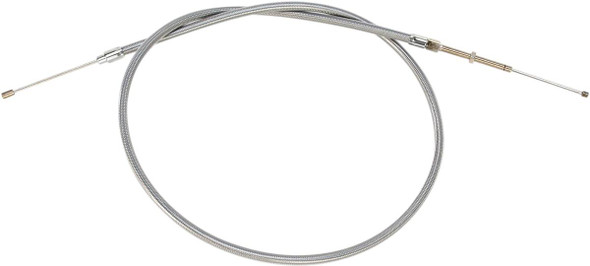 Barnett - 102-30-10015+6 - High-Efficiency Stainless Steel Clutch Cable for Harley-Davidson - +6" - '71-'85 Sportster