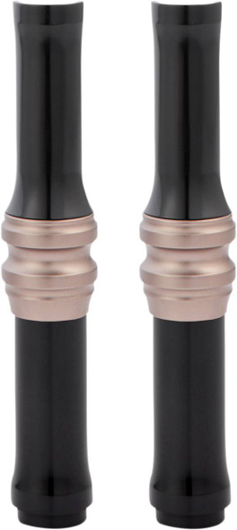 Arlen Ness - 03-637 - Pushrod Tube Cover Kit - 10 Gauge® - Titanium - M8