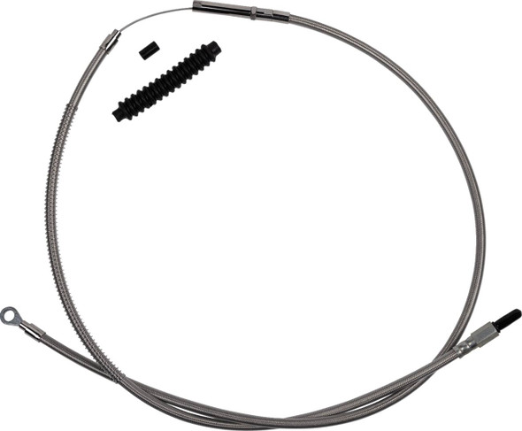 Barnett - 102-30-10061 - High-Efficiency Stainless Steel Clutch Cable for Harley-Davidson - Standard - '18-'23 Softail