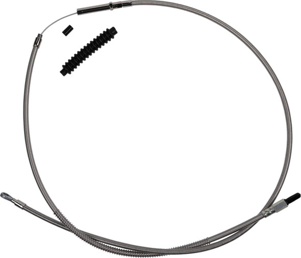 Barnett - 102-30-10061-6 - High-Efficiency Stainless Steel Clutch Cable for Harley-Davidson - +6" - '18-'23 Softail
