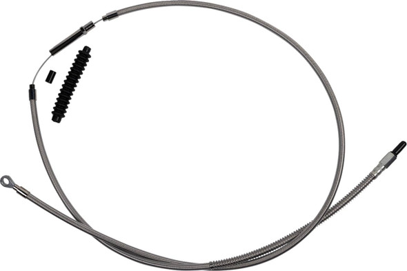 Barnett - 102-30-10061-8 - High-Efficiency Stainless Steel Clutch Cable for Harley-Davidson - +8" - '18-'23 Softail