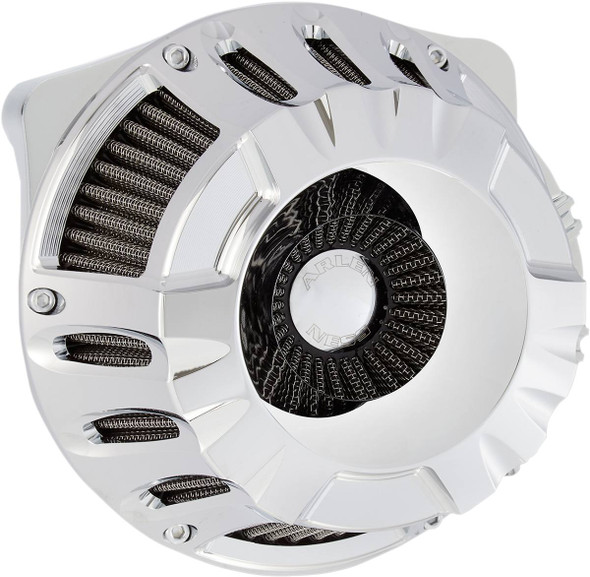 Arlen Ness - 18-926 - Inverted Series Air Cleaner Kit - Chrome