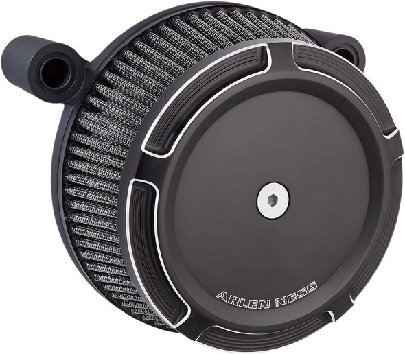Arlen Ness - 50-843 - Big Sucker™ Stage I Air Filter Kit - Gloss Black