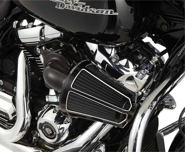 Arlen Ness - 81-036 - Monster Sucker® Air Cleaner Kit - Black