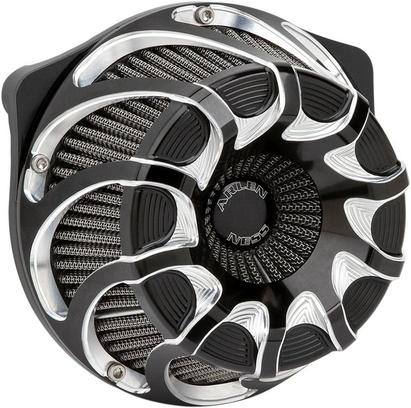 Arlen Ness - 18-985 - Inverted Series Air Cleaner Kit - Black