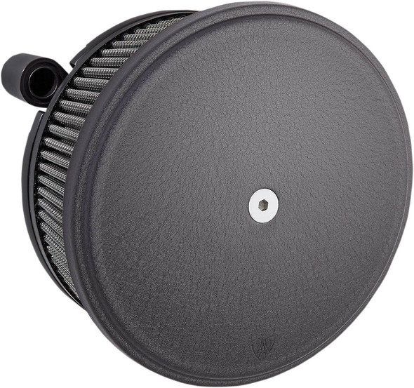 Arlen Ness - 18-821 - Big Sucker™ Stage II Air Filter Kit - Wrinkle Black