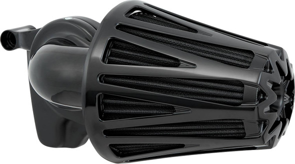 Arlen Ness - Black Monster Sucker® Air Cleaner fits '17-'25 Harley M8 FLHRXS, '17-'23 Touring (Except Models w/ Fairing Lowers, '23 FLHXSE/​FLTRXSE), '17-'25 H-D FL Trike, '18-'24 Softail Models