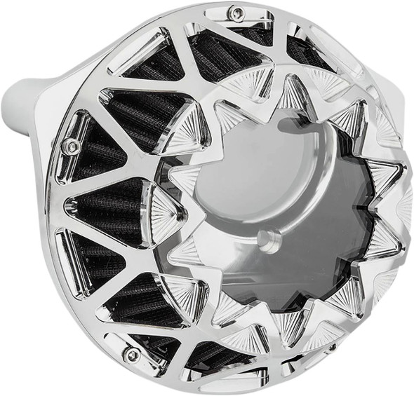 Arlen Ness - 600-051 - Crossfire Air Cleaner - Chrome
