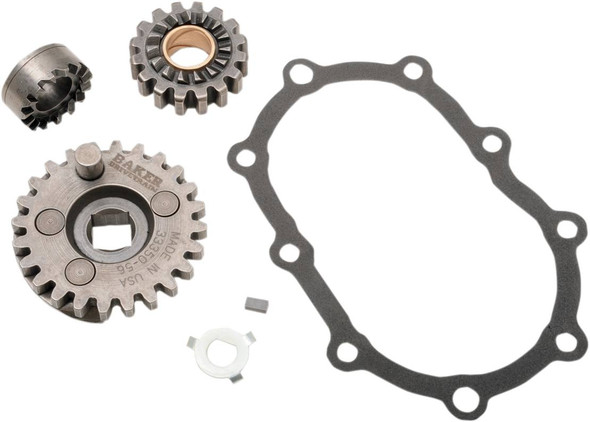 Baker Drivetrain - 140-64-A - Kicker Gear Set - Big Twin 4-Speed