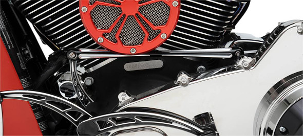 Arlen Ness - 19-931 - Shift Rod - Deep Cut - Round - Black