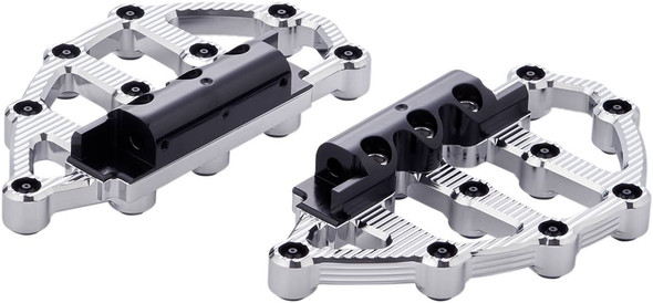 Arlen Ness - 06-895 - MX Passenger Floorboards - Chrome