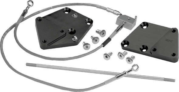 Arlen Ness - 07-616 - Forward Control Extension Kit - 3" - ABS