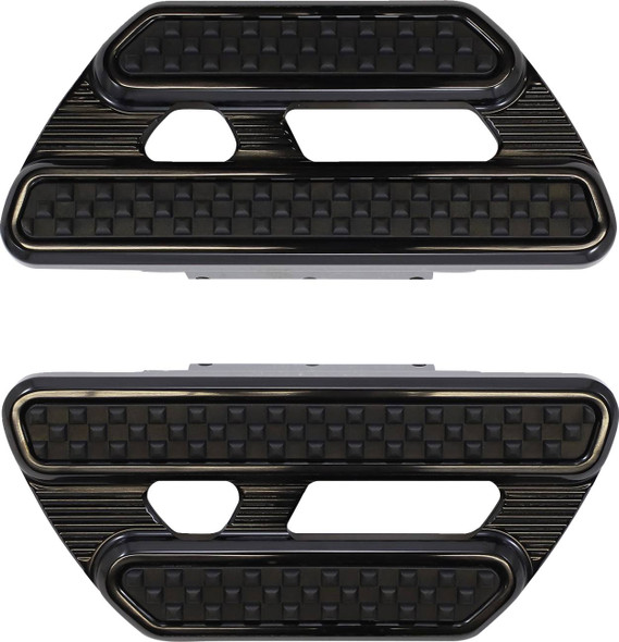Arlen Ness - 410-026 - Method Passenger Floorboards - Black