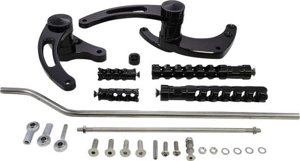 Accutronix - FC102-SSAKB - Forward Control - Black - Slotted