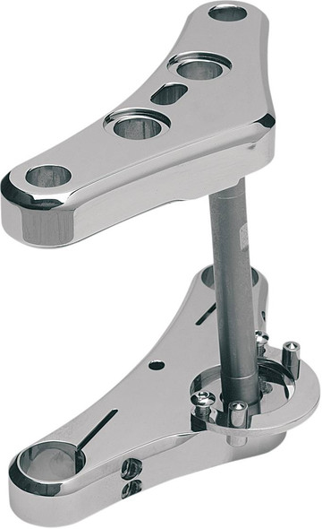 Accutronix - TWR741-ESC - Triple Tree - 41 mm - Chrome - Raked 7° - Elite Smooth