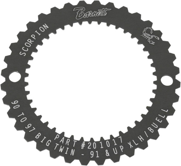 Barnett - 638-30-80090 - Lock Plate - Clutch Basket - Scorpion - '90-'97 Big Twin/'91+ XLH/Buell