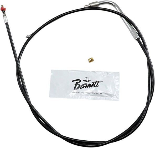Barnett - 101-30-40016-03 - Black Vinyl Idle Cable - +3" Size - 42" Length